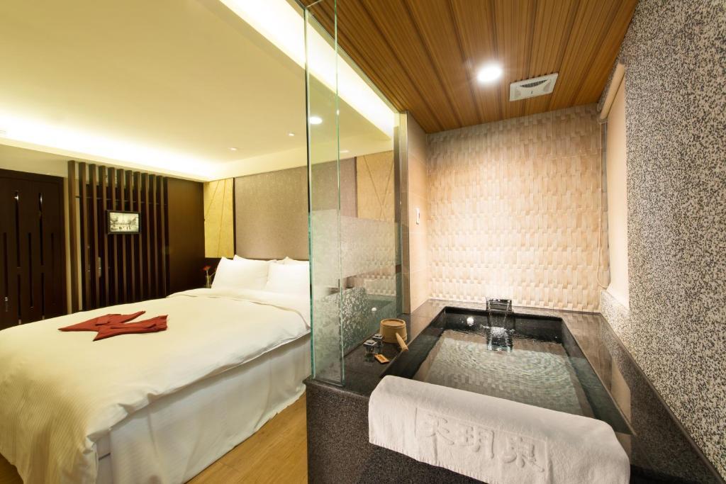 Beitou Hot Spring Resort Tchaj-pej Pokoj fotografie