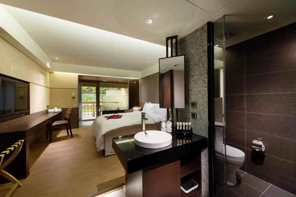 Beitou Hot Spring Resort Tchaj-pej Pokoj fotografie